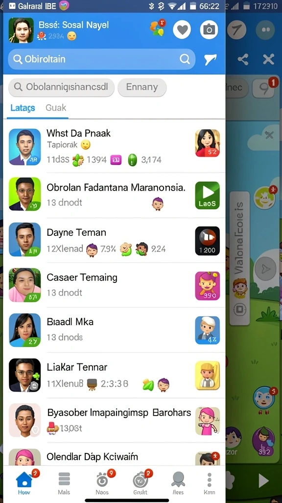 idnraja - Tampilan antarmuka yang menarik dan user-friendly.