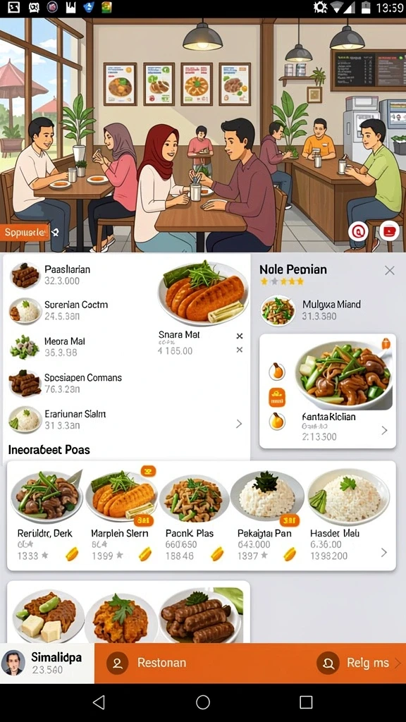 rawontoto - Fitur multiplayer yang memungkinkan bermain bersama teman.