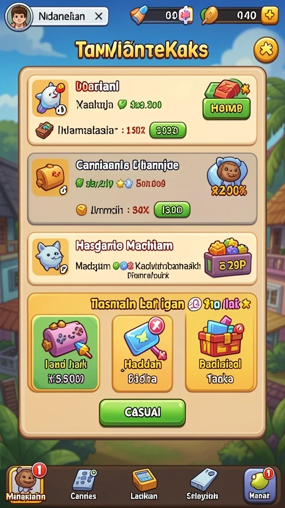toto12 - Tampilan antarmuka yang modern dan menarik.